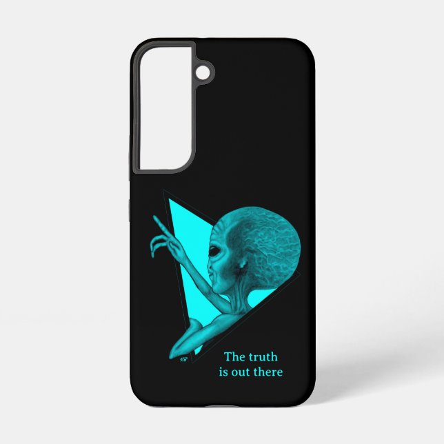 Grey Alien, the truth is out there Samsung Galaxy S22 Case (Back)