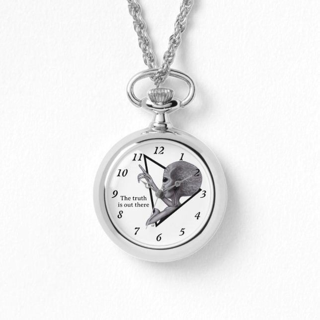 Grey Alien, the truth is out there Watch (Front)