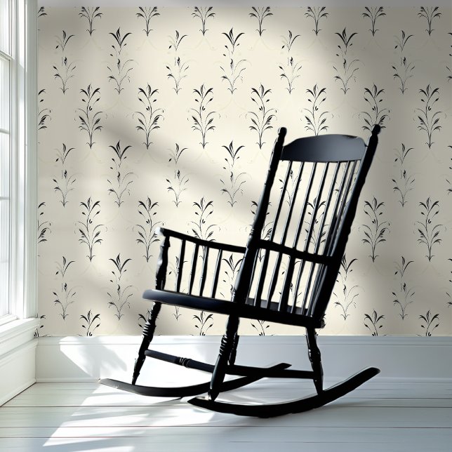 Grey and Beige Floral Style Wallpaper (Creator Uploaded)