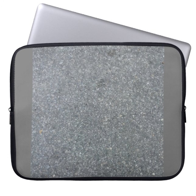 Grey and Black Computer Sleeve (Front)