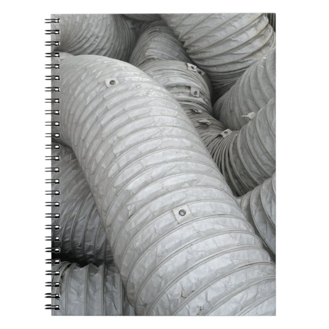 Grey and black fabric sofa notebook (Front)