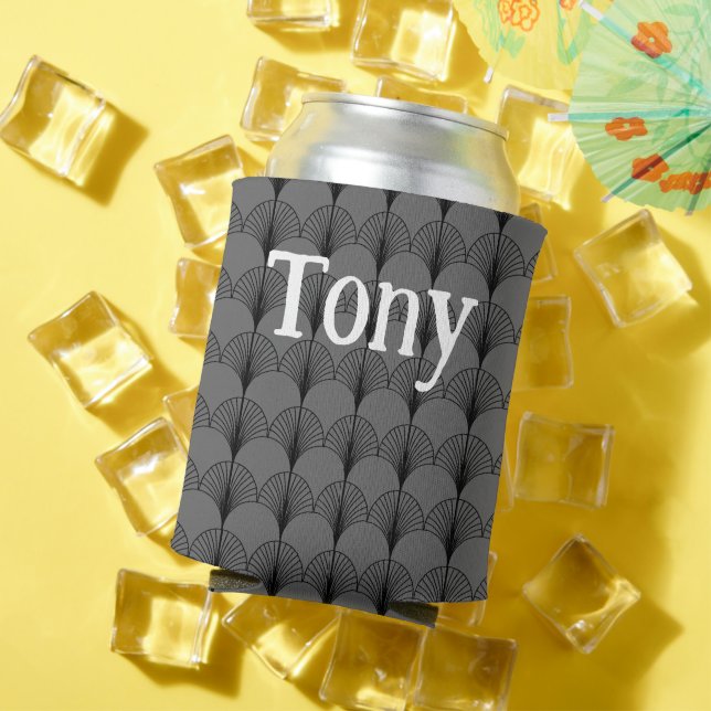 Grey and Black Fans  Can Cooler (In Situ Summer)