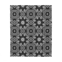Grey and Black Geometric Squares 
