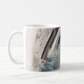 Grey and Blue Abstract Art Painting.abstract,art,g Coffee Mug