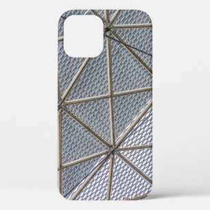 Grey and clear digital iPhone 12 case