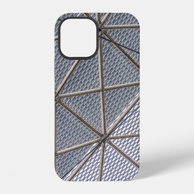 Grey and clear digital iPhone case (Back)