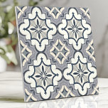Grey and Cream Geometric Floral Tile<br><div class="desc">Elevate your space with this elegant tile featuring a geometric floral pattern in soft shades of grey and cream. The symmetrical design and intricate details create a timeless and sophisticated look, perfect for backsplashes, accent walls, or refined interior décor projects. This versatile tile brings subtle charm to both modern and...</div>