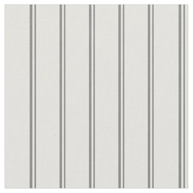 Grey and Light Cyan Coloured Striped Pattern Fabric (Close Up)
