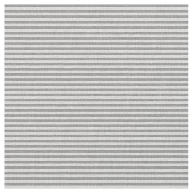 Grey and Light Grey Coloured Stripes/Lines Pattern Fabric (Close Up)