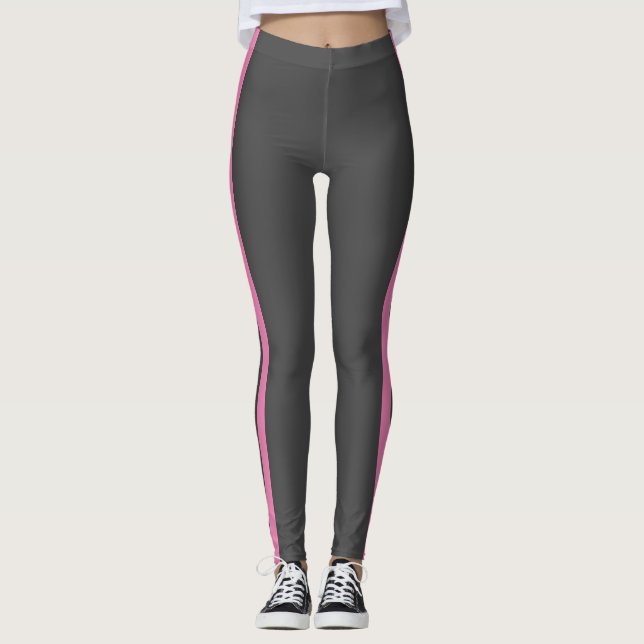 grey and pink leggings (Front)