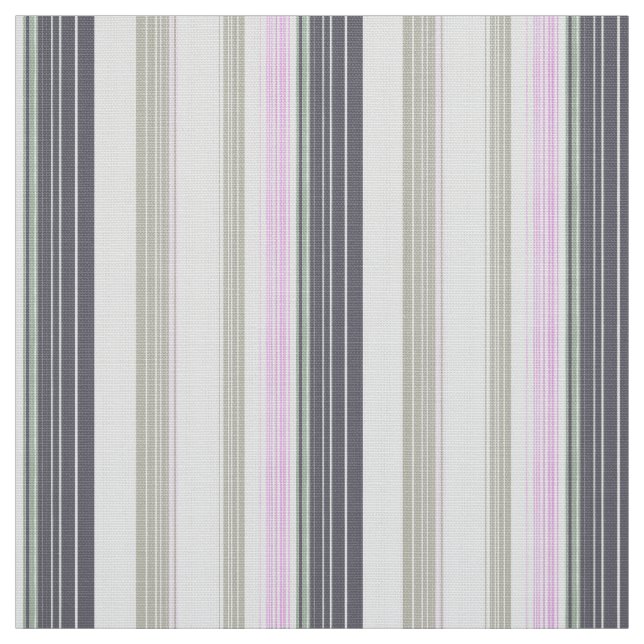 Grey and pink vertical stripes. fabric (Swatch)