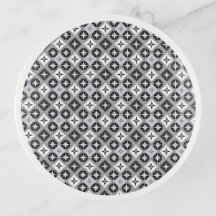 Grey and white designs