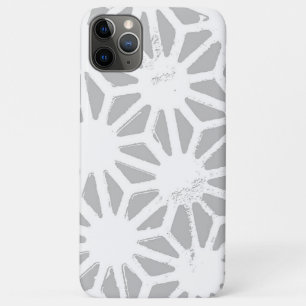 Grey and white geometric pattern Case-Mate iPhone case