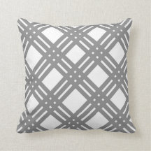 Grey and White Gingham