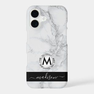 Grey and White Marble Design