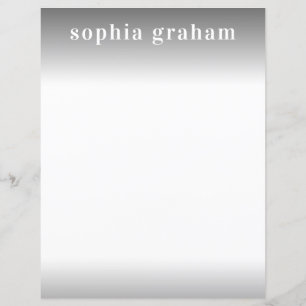 Grey and White Ombre Paper
