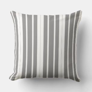 Grey and white Stripes Cushion
