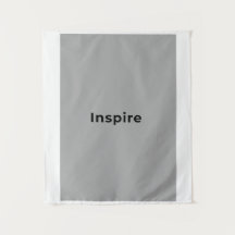 grey and white tapestry