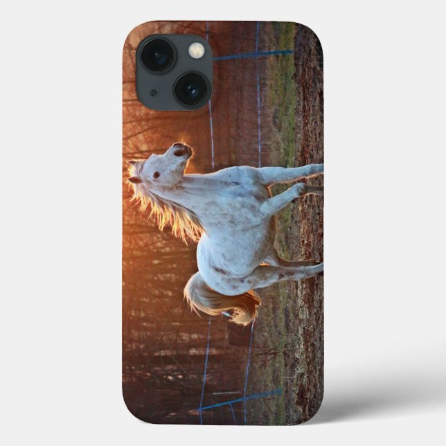 Grey Arabian Horse Case-Mate iPhone Case (Back)