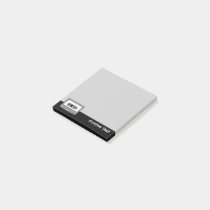 Grey Audio Cassette Tape Post-it Notes
