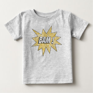 Grey BAM! Tee