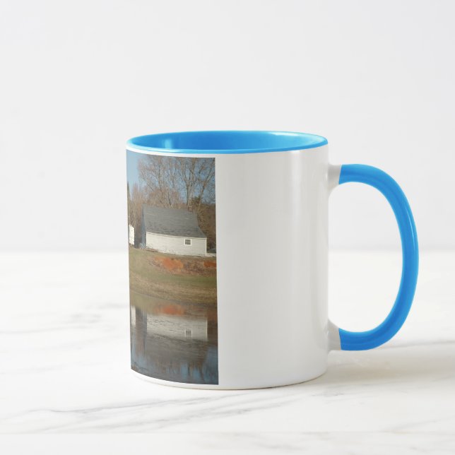 Grey Barn - Reflections of Serenity Mug (Right)