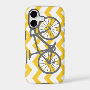Grey bicycle iPhone case