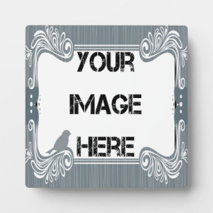 Grey Bird Art Plaque