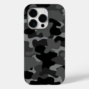 Grey Black Camo Case-Mate iPhone 14 Pro Case