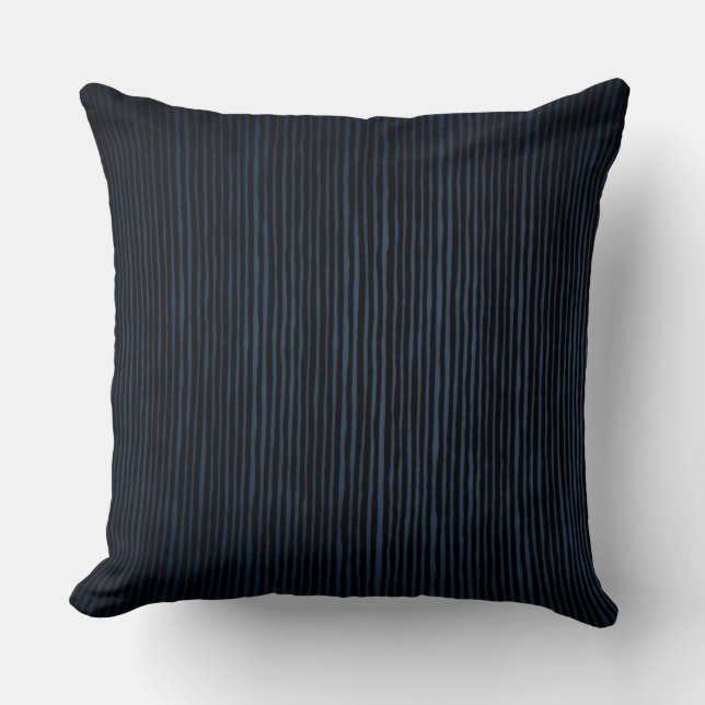Grey Black Cushion (Front)