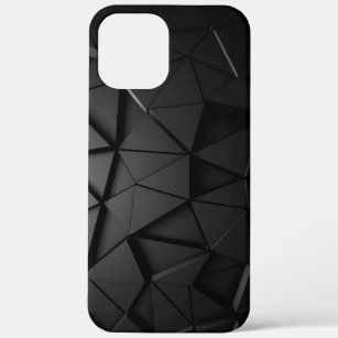 Grey black design   iPhone 12 pro max case