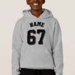Grey & Black Kids | Sports Jersey<br><div class="desc">Grey & Black Kids | Sports Jersey Design • Kids Jersey Pullover Hoodie Sweatshirt</div>