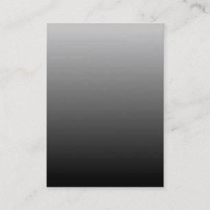 Grey Black Ombre Business Card