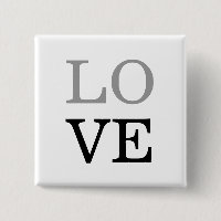 Grey Black Script Love Wedding