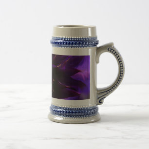 Grey/Blue 18 oz Stein