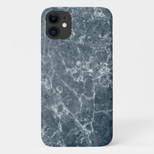Grey Blue Abstract Pattern Case-Mate iPhone Case