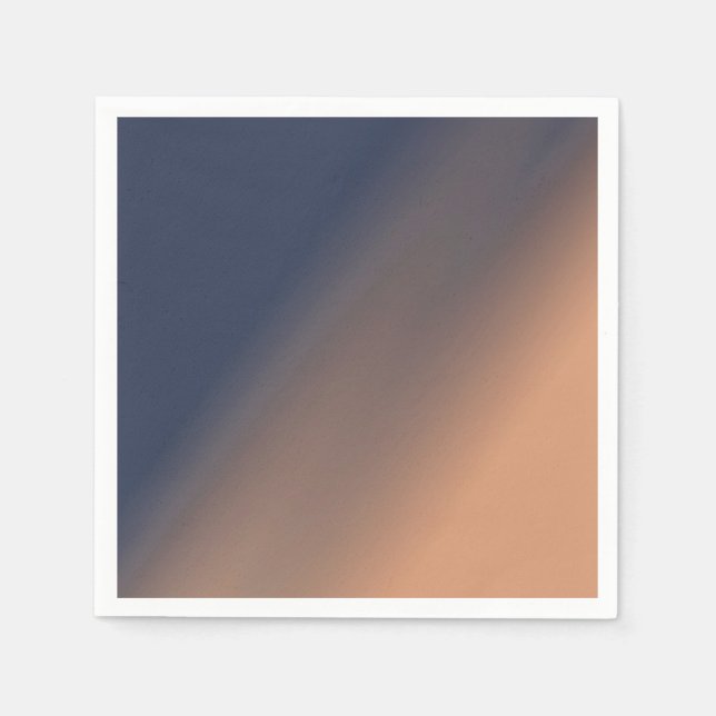 Grey-blue and beige gradient. napkin (Front)