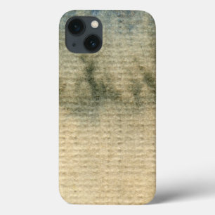 grey-blue background watercolor 6 iPhone 13 case