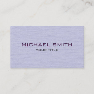 Grey-blue Professional Modern Business Card