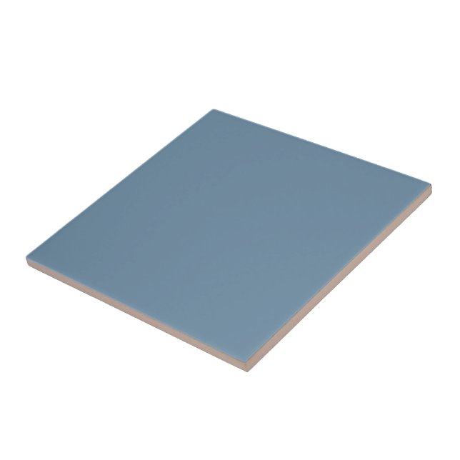 Grey Blue (solid colour)  Tile (Side)
