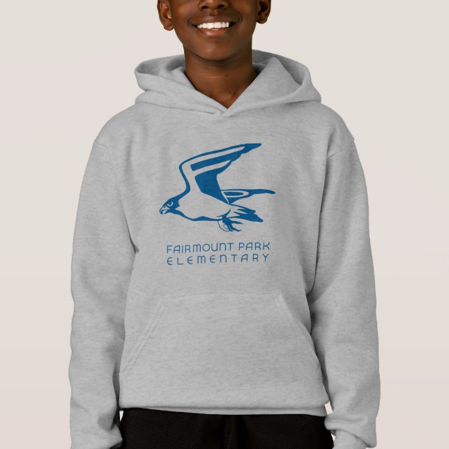 Grey Boys Hoodie (Front)