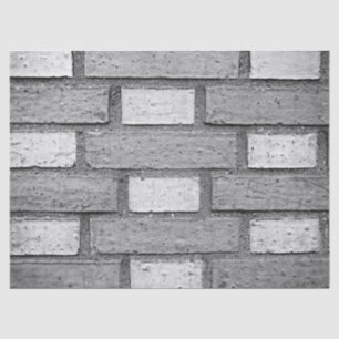 grey brick wall tissue paper
