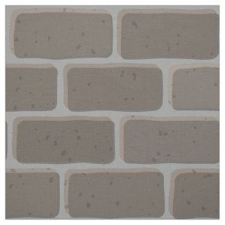 Grey Brickwall Fabric