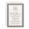 Grey Bridal Shower Invitations