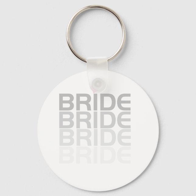 Grey Bride Fade Key Ring (Front)