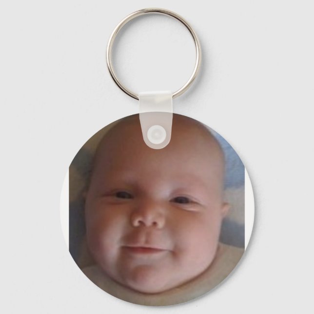 Grey Brubaker Keychain (Front)