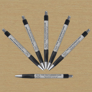 Grey Business Brand on Pen