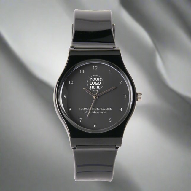 Grey Business Logo l Professional Promotional Watch (Creator Uploaded)