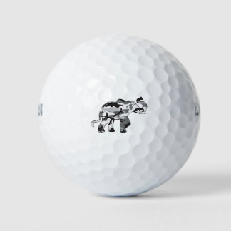 Grey-Camoflauge-Elephant Golf Balls