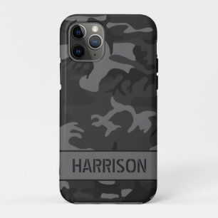Grey Camouflage Case-Mate iPhone Case